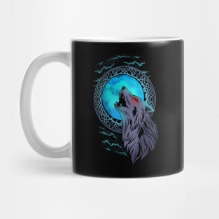 Viking Mythology - Fenrir Wolf Gift Mug